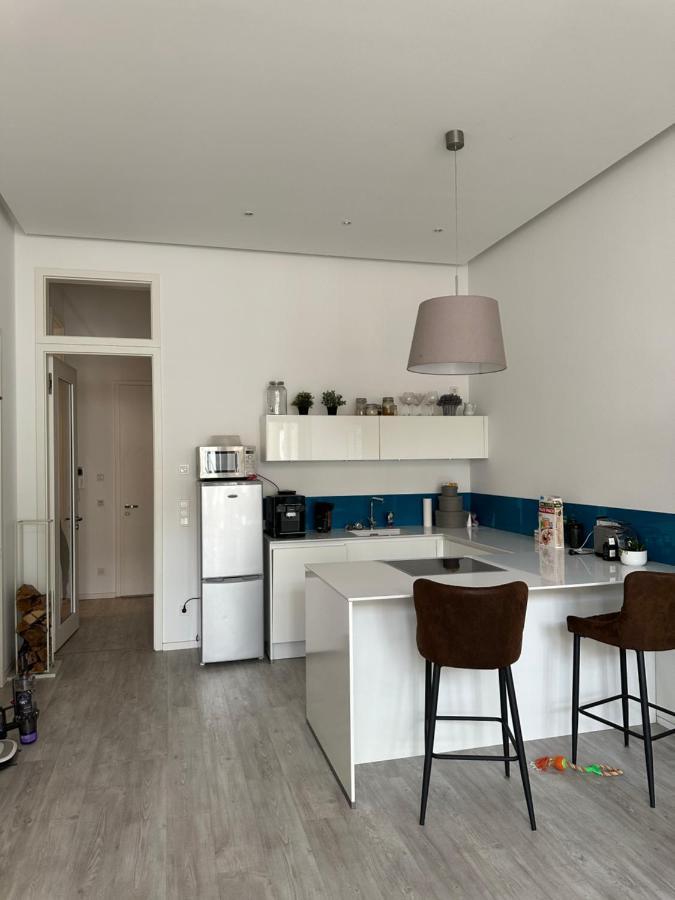 Relax-Wohnung Mit Balkon Ueber Die Weisse Elster Leipzig Eksteriør billede