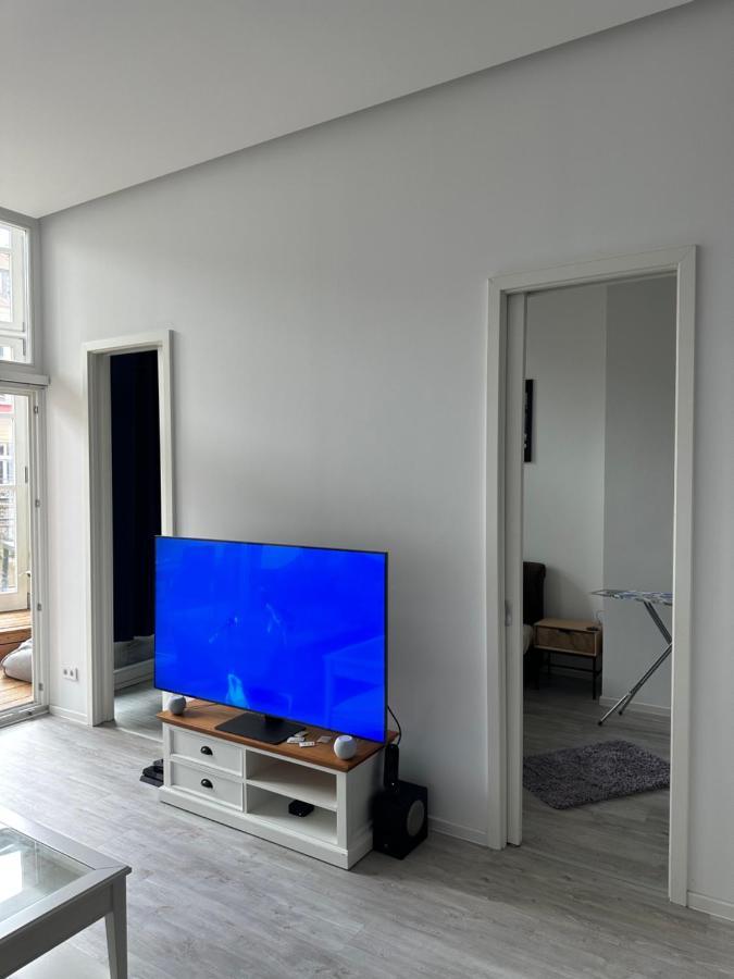 Relax-Wohnung Mit Balkon Ueber Die Weisse Elster Leipzig Eksteriør billede